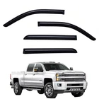 Window Visors Rain Guards Fits 2014-2018 Silverado 1500 Crew Cab New. Price: $54.25.