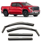 Sun Rain Visors Wind Guards For 2019-2026 Gmc Sierra 1500 Crew Cab New. Price: $59.99.