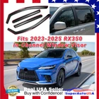 Fits 2023-2025 Lexus RX350 In-channel Window Vent Visors Rain Guards Shade New. Price: $58.95.