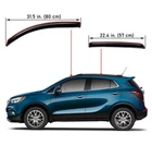 In-channel Smoke Window Visors Vent Shade For 2013-2022 Buick Encore/chevy Trax New. Price: $36.99.