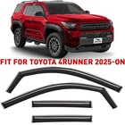 Rain Guards Vent Visors Shade For 2025-2026 Toyota 4RUNNER New. Price: $62.99.