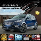 Fits 2013-2018 Hyundai Santa Fe Sport Model Window Visor Rain Guards Deflectors New. Price: $34.99.