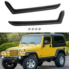 In-channel Smoke Window Visors Rain Guards For 1997-2006 Jeep Wrangler Tj 2-DOOR New. Price: $29.99.