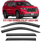 Rain Guards Vent Visors Shade For 2023-2026 Honda Pilot New. Price: $62.99.
