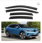 For 21-25 Volkswagen ID.4 Acrylic Tape-on Black Window Visor Sun Rain Vent 4PCS New. Price: $27.99.
