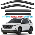 Rain Guards Vent Visors Shade For 2023-2026 Honda Pilot New. Price: $52.49.