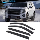 For 21-25 Chevy Tahoe & Gmc Yukon Window Visors Sun Guards Rain Deflectors 4PCS New. Price: $29.98.