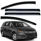 Smoke Window Visors Side Deflectors Vent Shade For 2011-2017 Honda Odyssey New. Price: $42.99.
