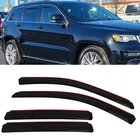 In-channel Window Visors Sun Shade Rain Guard Fit 2011-2021 Jeep Grand Cherokee New. Price: $32.99.