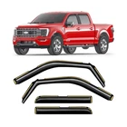 In-channel Window Rain Guards Fit Ford F150 2021-2026 Supercrew Guar... New. Price: $59.92.