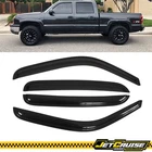 Fits 01-06 Chevy Silverado Gmc Sierra Crew Cab Acrylic Window Visors Rain Guard New. Price: $28.99.