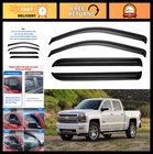 Rain Guards Window Visors For Chevy Silverado/gmc Sierra 1500 2500HD 3500HD Cab New. Price: $77.99.