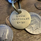 1982 Chevrolet C-10 Truck Solid Brass Key Fob Chevy Pick Up New. Price: $14.95.