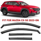 Side Window Deflectors Rain Guards For 2023-2026 Mazda CX-50 New. Price: $59.39.