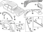 Genuine Ford Stone Deflector ML3Z-99292A23-AAPTM New. Price: $139.10.