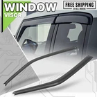 Tape-on Window Visor Shade Smoke Vent Rain Deflector Guard Fit 88-91 Honda Civic New. Price: $27.99.