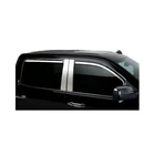Putco 480027 Element Chrome Tape-on Window Visor (set Of 4) For F-250/F-350 New. Price: $224.99.
