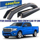 Rain Guards Vent Visors Shade For 2019-2026 Dodge Ram 1500 Crew Cab New. Price: $104.99.