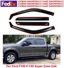 Ford F150 F-150 Super Crew Cab 15-22 Channel Window Visors Sun Rain Guard New. Price: $26.66.