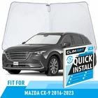 Sun Protector Cover Car Auto Windshield Shade For 2016-2023 Mazda CX-9 New. Price: $25.73.