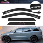Fits 11-26 Dodge Durango Side Window Visor Vent Guard Front Rear Shade W/ Sport New. Price: $42.31.
