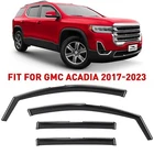 Rain Guards Vent Visors Shade For 2017-2023 Gmc Acadia Shatterproof New. Price: $62.99.