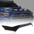 Hood Protector Stone Guard Bug Deflector W/ Amber Light Fit 16-23 Toyota Tacoma New. Price: $62.99.