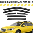 Rain Guards Vent Visors Shade For 2015-2019 Subaru Outback New. Price: $57.74.