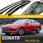 For Hyundai Sonata 2020- 2024 Window Visors Vent Sun Rain Guards Deflectors New. Price: $29.99.