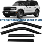 Rain Guards Vent Visors Shade 2021-2026 Ford Bronco Sport New. Price: $68.24.