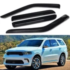 Tape-on Smoke Window Vent Visors Deflectors For 2011-2025 Dodge Durango New. Price: $43.98.