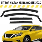 Rain Guards Vent Visors Shade For 2015-2024 Nissan Murano New. Price: $61.94.
