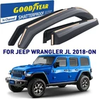 Goodyear Window Deflectors Rain Guard For Jeep Wrangler Jl/gladiator 4-DOOR New. Price: $92.98.