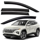 Tape-on Mount Window Visor Vent Shade Rain Guard Fits 2022-2025 Hyundai Tucson New. Price: $42.95.