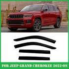 For Jeep Grand Cherokee 2022-2026 Tinted Window Visors Deflectors Rain Guards New. Price: $55.06.