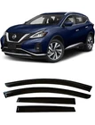 Window Rain Guards For Nissan Murano Sv Sl Platinum Smoked Tinted 15-24 New. Price: $44.99.