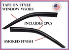 Fits Chevy Venture 1997-2004 Smoked Sidewindow Visors Rain Deflector Guards New. Price: $67.99.