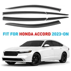 Rain Guards Vent Visors Shade For 2023-2026 Honda Accord Shatterproof New. Price: $62.99.