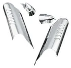 Kuryakyn 7768 Lower Leg Deflector Shields 00-13 Touring Chrome New. Price: $112.99.