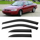 Window Visors Rain Guards Deflectors For 97-01 Toyota Camry Out-channel New. Price: $54.38.