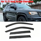 4PCS Acrylic Window Visors Rain Sun Guard Vent For 11-21 Jeep Grand Cherokee WK2 New. Price: $26.99.