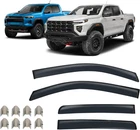 In-channel Rain Guards Compatible With 2023 2024 2025 Chevy Colorado Gmc Canyon New. Price: $16.99.