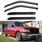 2001-2003 Ford F150 Super Crew Cab Smoke Window Visors Rain Guards New. Price: $26.98.
