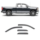 Black Horse Off Road Tape On Rain Guards Fit 19-24 Sierra 1500 Ext. Smoke 140442 New. Price: $58.96.