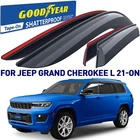 Side Window Deflectors Rain Guards For 21-26 Jeep Grand Cherokee Shatterproof New. Price: $107.91.