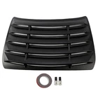 Rear Window Louver Sun Shade Cover Vent Black For Honda Civic Sedan 2016-2021 New. Price: $93.95.