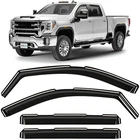Sun Rain Visors Wind Guards For 2020-2026 Gmc Sierra 2500HD/3500HD Crew Cab New. Price: $69.99.