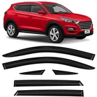 Sun Rain Visors Wind Guards For 2016-2021 Hyundai Tucson Shatterproof New. Price: $69.99.