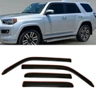 In-channel Smoke Window Visors Sun Vent Rain Guard Fit 2010-2021 Toyota 4RUNNER New. Price: $27.99.