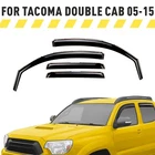 Rain Guards Vent Visors Shade For 05-15 Toyota Tacoma Double Cab In-channel New. Price: $61.94.